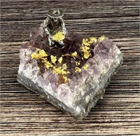 Amethyst Miner Mining Geode