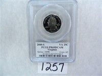 TEN (10) 2000-S Virginia Quarter PCGS Graded PR69