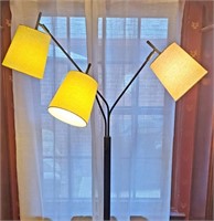 MCM Style 3 shade Electric Floor Lamp