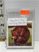 1952 Tippy tail the grizzly bear card set