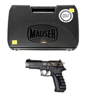 Mauser M20 - .22LR Semi-Auto Pistol, 4" Barrel