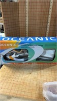 Oceanic, snorkeling set