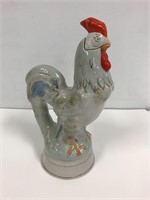Ceramic Rooster. Decanter 10” tall