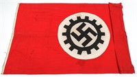 WWII GERMAN DAF LABOR FRONT FLAG