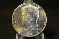 1964-D Uncirculated Kennedy Silver Half Dollar