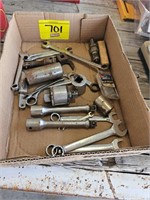 NO HOW WRENCHES, SNAP ON WRENCH, MISC SOCKETS