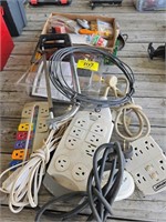 POWER STRIPS, SCREEN DOOR, HAT, LIGHT, SQUARES