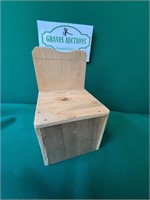 Handmade Doll Chair 6” tall