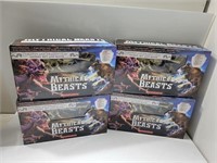(4) NEW Mythical Beasts Model Kit & Book