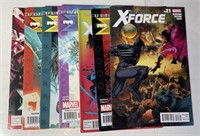 Marvel 7 Mixed Uncanny XForce/Ultimate XMen Comics