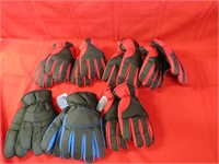 (7)Pairs new gloves. Medium & LARGE.