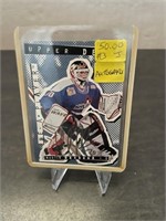 Martin Brodeur Autograph Be a Player Card