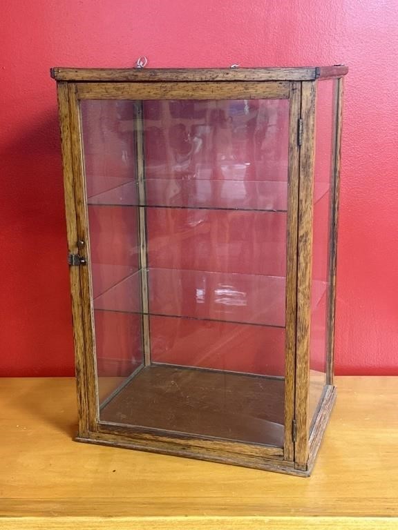 Antique English Counter Display Case
