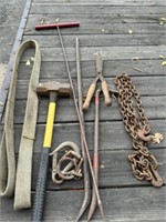 Sledge Hamer, Log Chain, Tile Prob