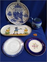 Portugal Handpaited and English plates