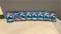 8 miscellaneous hot wheels from 2008 new on