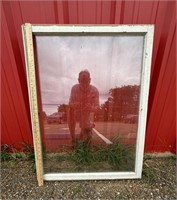 Vintage Single Pane Farmhouse Window