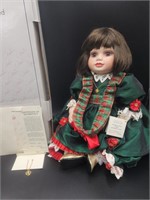 Marie Osmond Doll 22" Olive May Christmas Doll
