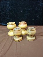 Handed by Artisan Leroy Smith candleholders