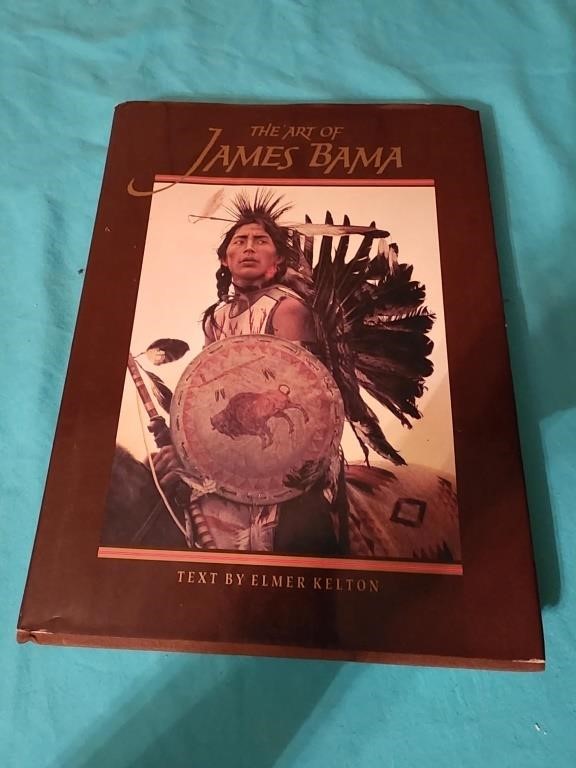 The Art of James Bama hardcover book, Native