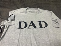 XL dad shirt joke on back