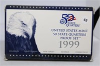 1999S US Mint Proof Quarter Set