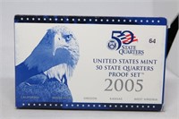 2005S US Mint Proof Quarter Set
