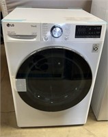 LG 4.2 Cu Ft Front Load Dryer (White)Electric