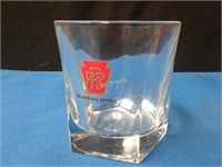 PENNSYVLIANIA RAILROAD Rocks Glass with Logo