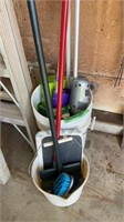 Buckets, Swifter Mop and Vac, Dust Mop,