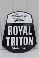 Royal Triton Motor Oil – porcelain DS-30"x25"