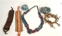 Lot of native American look jewelry
