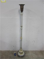 Ancienne lampe de plancher sur base en marbre