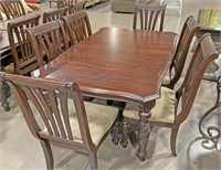 (10pc) Kincaid Traditional Style Wood Dining Group