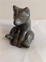 WOLF SOAPSTONE CARVING