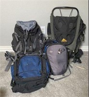 Kelty, Lowe Alpine, High Sierra, Leed's Backpacks
