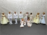 10 Bridal party dolls
