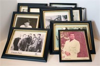 Selection of Framed Photos of C&W Artists