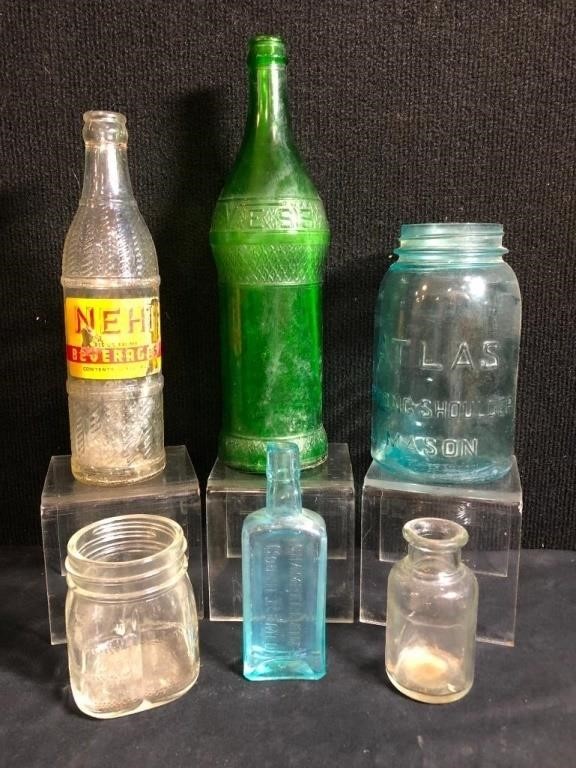 Antique Bottles & Jars