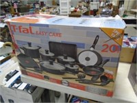 BOX OF T FAL POTS AND PANS