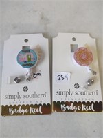 New Simply southern badge reels