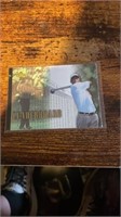 Upper Deck Tiger Woods Leaderboard Card