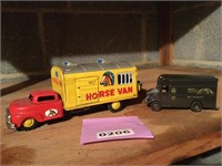 Collectible toy trucks