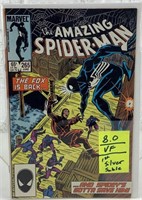 Marvel the amazing Spider-Man #265 silver Sable
