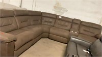 6 Piece reclining Sectional  with USB Port