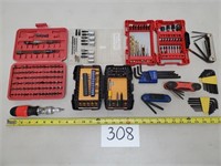 Assorted Drill Bits, Hex Keys, Etc.