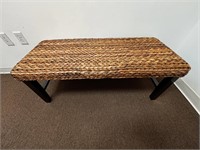 Wicker Bench