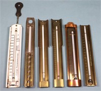 (6) Antique Candy Thermometers