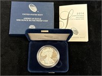 2014 W American Eagle 1 oz Proof Coin