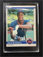 1984 FLEER DARRYL STRAWBERRY ROOKIE CARD